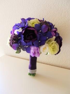Wedding - Shade of Purple Bridal Bouquet