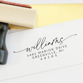 Wedding - Custom Return Address Stamp - Personalized Address Stamp - Self Inking Address Stamp - Housewarming Gift