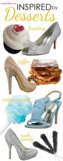 Fun Wedding Shoe Idea: Dessert Inspired!