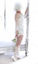 Lace wedding boots and bridal shoes – House Of Elliot