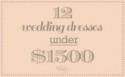 12 Wedding Dresses Under $1500