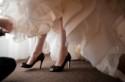 Unique Wedding Idea: Black Wedding Shoes