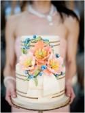 Summery Wedding Cakes with Perfect Details