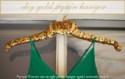 DIY Gold Sequin Hanger