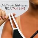 1-Minute Makeover: Fix a Tan Line