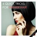 4 Quick Tricks for Shinier Hair