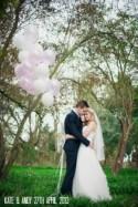 Kate and Andy’s Pretty Pink and Blue Homemade Wedding. By Emma B Photography