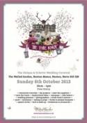 Tie The Knot – The Unique & Eclectic Wedding Carnival: Sunday 6th October 2013