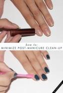 How to: Minimize Post-Manicure Clean-up