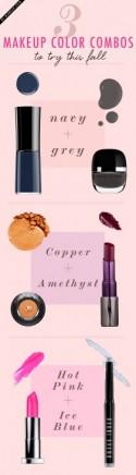 3 Makeup Color Combos to Try This Fall