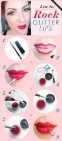 How To: Rock Glitter Lips