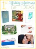 1st Wedding Anniversary Gift Ideas {Paper Gift Ideas}