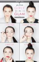 How To: Go from Girly to Glam