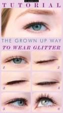 Tuesday Tutorial: The Grown Up Way to Wear Glitter
