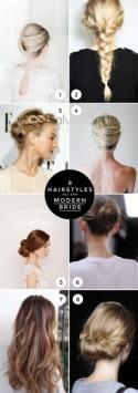 8 hairstyles for the modern bride