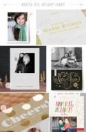 Foil Holiday Cards from Minted – and a Giveaway!