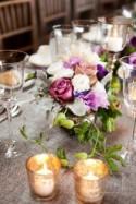 Stunning Wedding Centerpiece Ideas with Chic Purple Hue