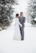 A Rustic, Winter Wedding in Canmore, Alberta