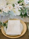 Classy, Elegant and Glamorous Gold Wedding Reception Ideas