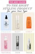 A Guide to the Right Styling Product for Your Hair Type