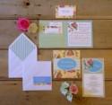 Rosie & Stitch - Fun Floral Embroidery Print Wedding Invitations