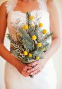Woodsy Bouquets for Winter Weddings
