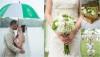 Get green with envy! Check out the green & white gorgeousness found in this real Knoxville Outdoor Wedding!