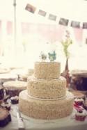 Turn your wedding cake into a three-tier Rice Krispies treat