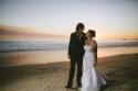 Rachel & Nick's black, red, and beach-all-over music-loving wedding