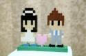 Make an 8-bit cake topper out of LEGO