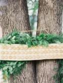 Why It Works Wednesday: Casual Chic Tree Mounted Escort Card Display
