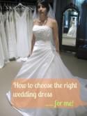 Mademoiselle Slimalicious: Choosing the right wedding dress...for me!