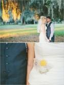 Yellow and White Wedding With Lots of Hops