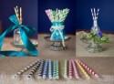 You're invited to see all of the colorful goodies Luna Bazaar has for your wedding decor