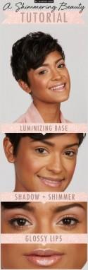 Tuesday Tutorial - Shimmering Beauty Look