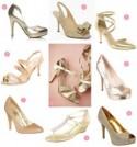 Gold Wedding Shoes