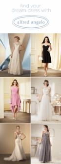 Wedding and Bridesmaids Dresses from Alfred Angelo