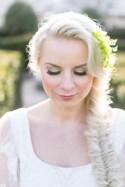 Contemporary Rustic Green & White Bridal Fashion in the b.loved Spring Style Guide 