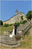 Sultry 1920s style wedding in the Dordogne