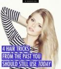 Hair Hacks Inspired by the Past