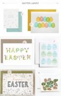 Seasonal Stationery: Easter Cards