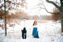Chic Minnesota Winter Romance Engagement Session