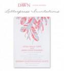 Letterpress Wedding Stationery by Invitations by Dawn + 25% Off Code!