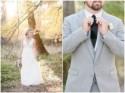 Rustic Woodland Wedding with Pastel Hues 