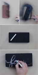 Chalkboard Brick DIY Table Numbers