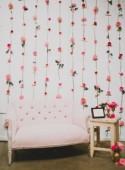 DIY Fresh Flower Wall For Wedding Decor 