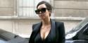 Kim Kardashian Takes The Plunge In Paris