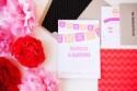 Pascale + Maurice's Colorful Cinco De Mayo Wedding Invitations