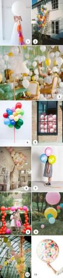Decorating with balloons