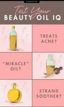 Test Your Beauty Oil IQ